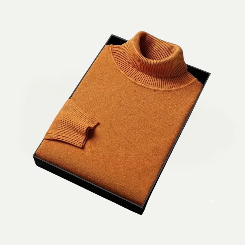 Klassischer Rollkragenpullover
