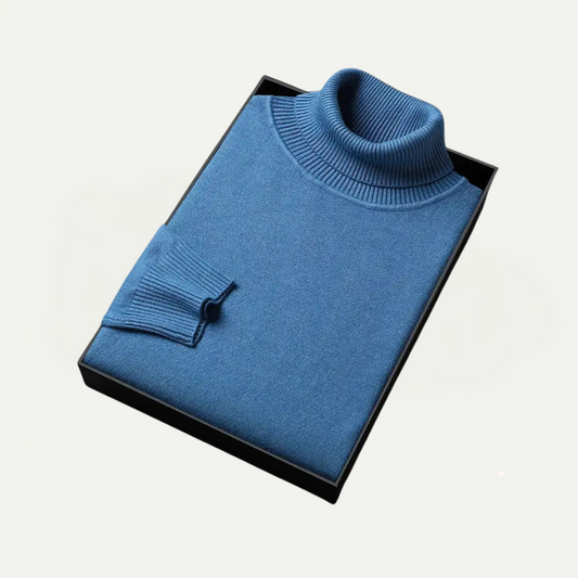Klassischer Rollkragenpullover