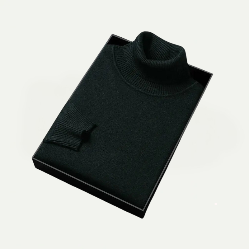 Klassischer Rollkragenpullover