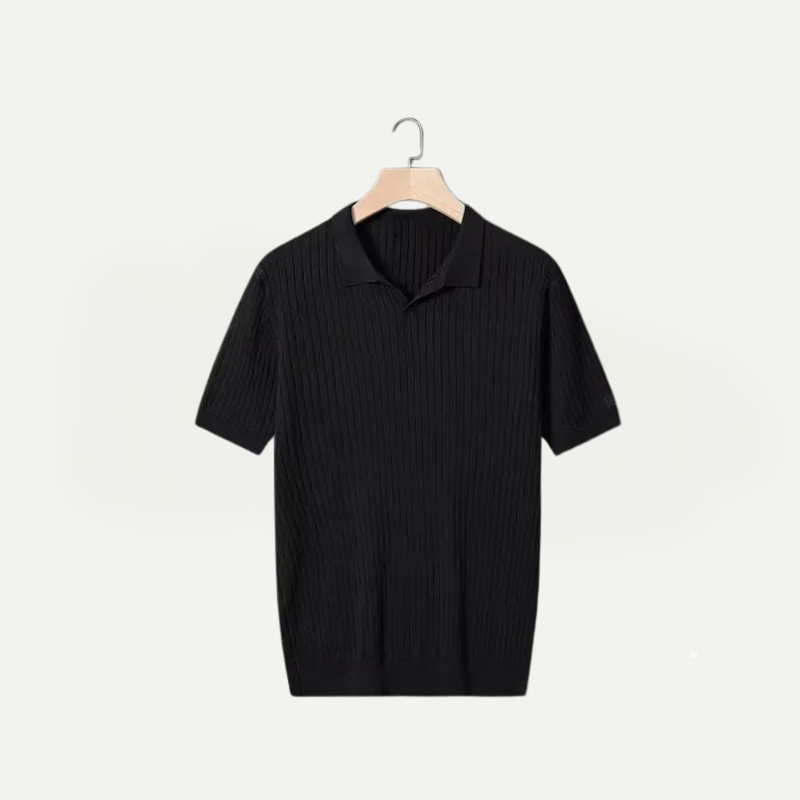 Knitted Polo Shirt