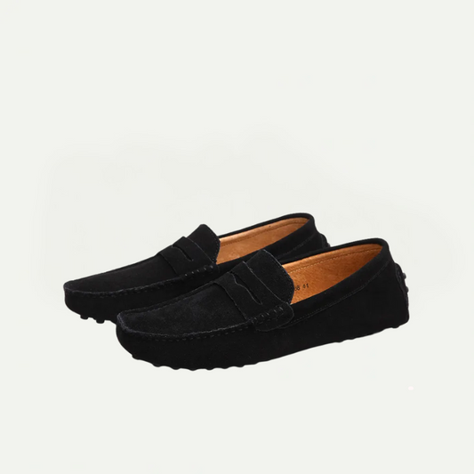 Classic British Style Peas Shoes