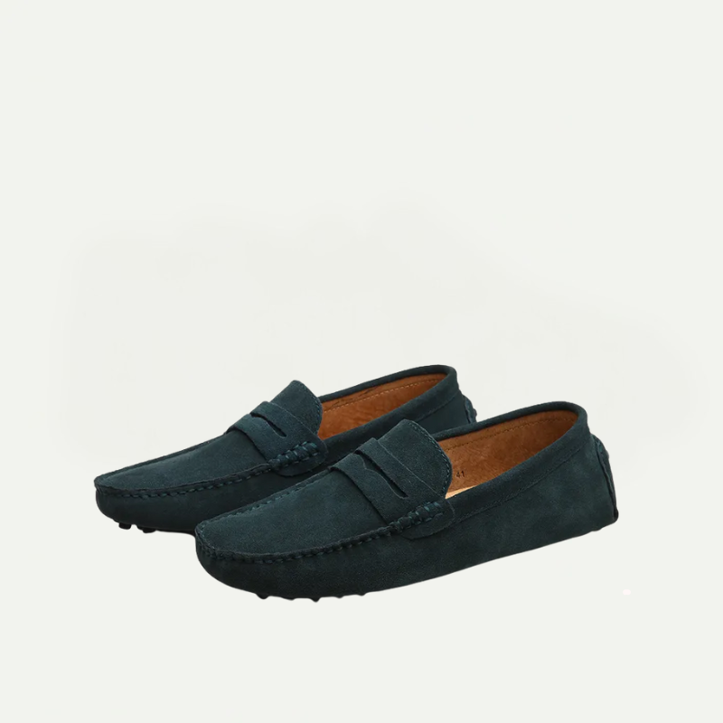 Classic British Style Peas Shoes