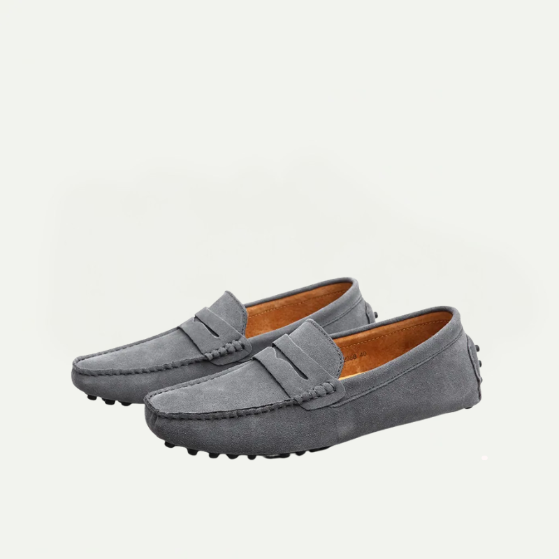 Classic British Style Peas Shoes