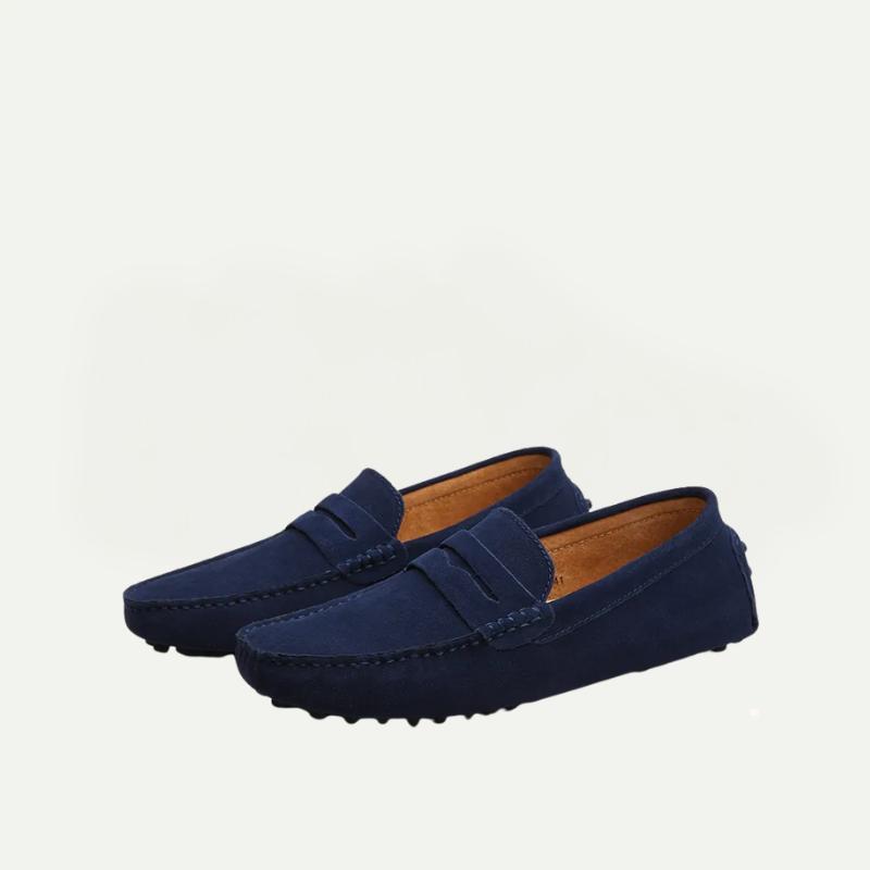 Classic British Style Peas Shoes
